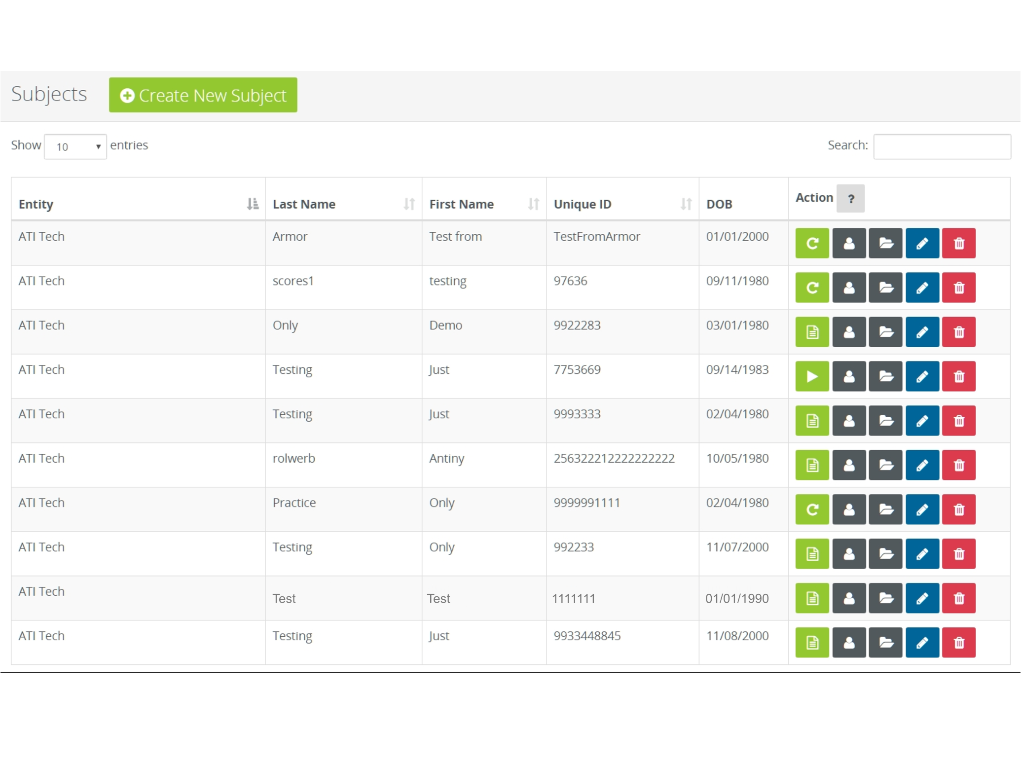 Assessment Technologies - Screen Shot